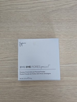 It Cosmetics Bye Bye Pores Pressed Setting Powder Translucent 0.31 oz NEW 