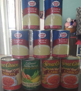 American Beauty Cream of Chicken Condensed Soup, 5 Cans (Milk Allergen)
