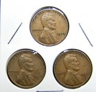 1939-P 1939-D 1939-S Lincoln Wheat Copper Penny Cent - 3 Coin Set [USP-233] — photo 1