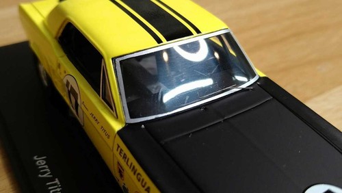 Spark 1/43 Ford Mustang #17 Terlingua Racing Team Jerry Titus Diecast Modellauto - Bild 5 von 11