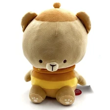 Milk Mocha Bear Honey Pot Mocha Plush 12IN Round 1 Exclusive New with Tag
