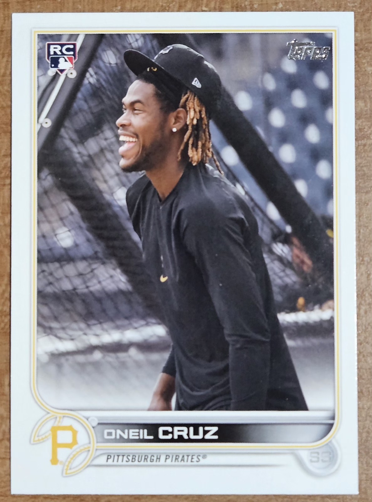 ONEIL CRUZ ROOKIE CARD 2022 Topps MLB Pittsburgh Pirates SP IMAGE VARIATION RC