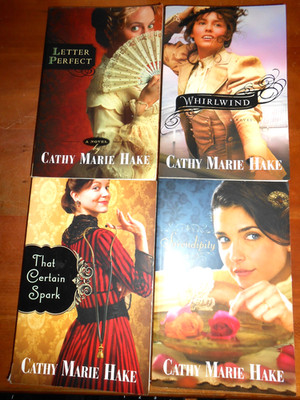 Cathy Marie Hake Lot of 4 (3 Only in Gooding & 1 California series ) - TPB GC