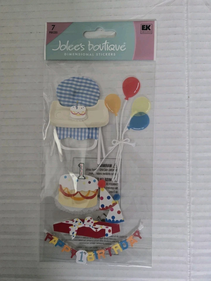 Lote de 13 pegatinas 3D para bebés, niños Jolee's.. álbumes de recortes, manualidades en papel ~ Pooh Foto 4 de 4