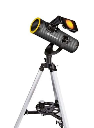 Bresser Solarix Telescope 76/350 With Solar Filter And Smartphone Adapter