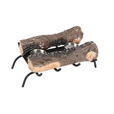 Brasero 2 Brûleurs + Bois D’Allumage Gmr Accessoires Pour Bio-Cheminée
