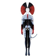 Avatar Varang Cosplay Graues Outfit Kostüm Halloween Karneval Party Anzug