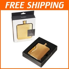 Stainless Steel Pocket Flask for Whiskey & Vodka