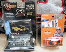 (2) DALE EARNHARDT SR. 1:64 Scale Diecast: 1997 Wheaties,1986 WC Silver Wrangler