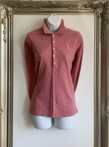 ralph lauren Women’s Polo Shirt Size L/12 - Picture 3 of 6