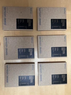 Synology SAT5210 3,84TB SATA Interne SSD (SAT5210-3840G)