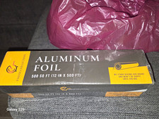 Essex Collection Aluminum Foil Roll Silver 12 in x 500 ft 500 sq ft