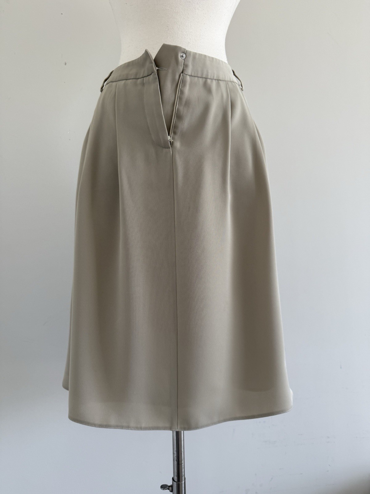 GIORGIO ARMANI POLYESTER ELASTANE PLEATED LINED P… - image 8