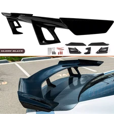 Trunk Spoiler Wing Gloss Black For 2016-2024 Chevy Camaro ZL1 1LE Style LT RS SS