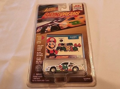 Super Mario N64 Racing Dreams Johnny Lightning 1:64 Car New