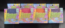 Gummy Gumdrops Squishy Full Set Of 4  Pink, Purple, Orange, Blue Five Below NEW