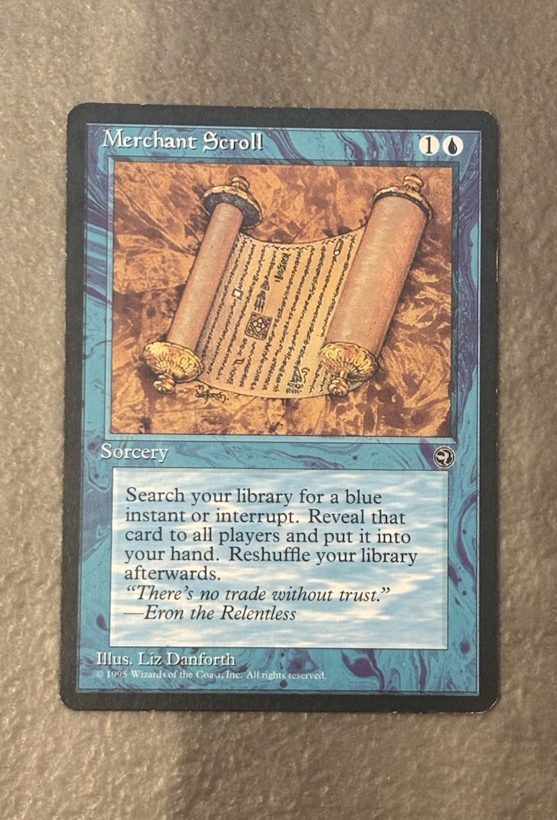 MTG ** Merchant Scroll ** Homelands