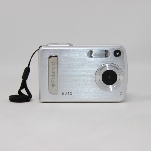 Polaroid a310 3.2MP Digital Camera - Silver - Tested & Working