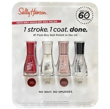 Set of 4, Sally Hansen Insta-Dri nail polishes