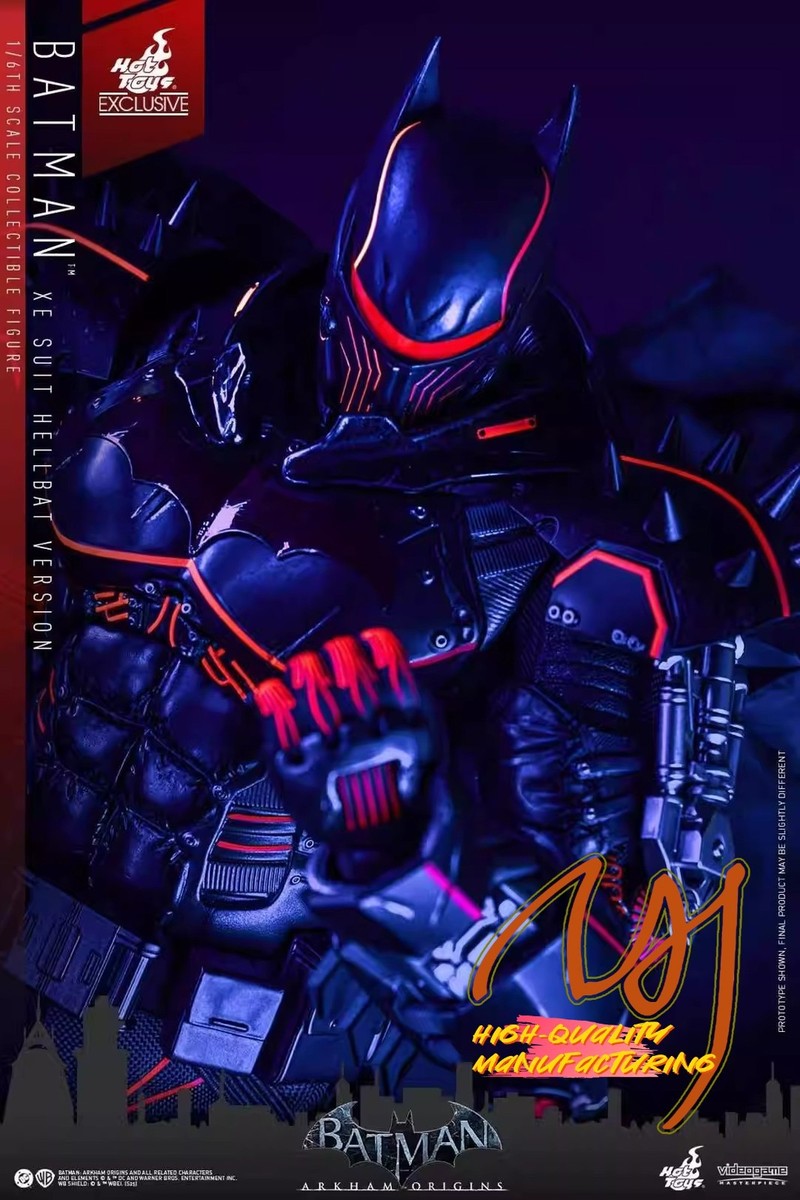 IN STOCK Hot Toys VGM73 Arkham Origins Batman (XE Suit Hellbat