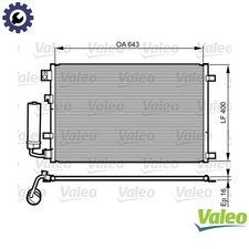 CONDENSER AIR CONDITIONING 814008 FOR NISSAN DUALIS QASHQAI/+2 MR20DE 2.0L