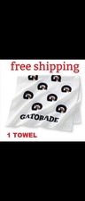 NEW Gatorade Sideline Towel White 22" X 42" Double Sided Print 100 Cotton