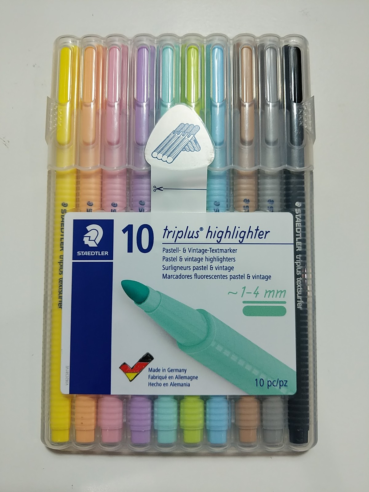 S Textmarker 362 Box Of 10 With Bullet Tip 1 To 4mm