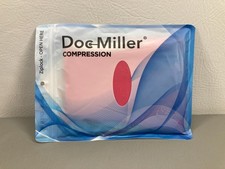 Doc Miller Open Toe Compression Socks 15-20 mmHg XL Pink Recovery Varicose Veins