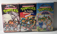 Lot of Teenage Mutant Ninja Turtles Vhs 1990 New TMNT