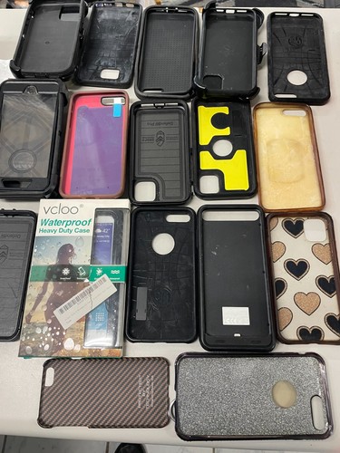 CELL PHONE CASES FOR IPHONE / USED / BUNDEL / FREE SHIP IN USA