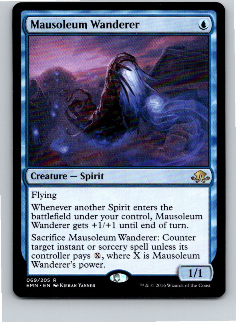 Magic the Gathering Mausoleum Wanderer Eldritch Moon MTG Free Shipping!
