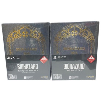 BIOHAZARD Resident Evil 30th Special Pack PlayStation5 PS5 Set NEW From Japan