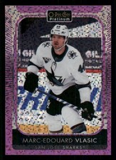2021-22 O-Pee-Chee Platinum Violet Pixels #163 Marc-Edouard Vlasic /299