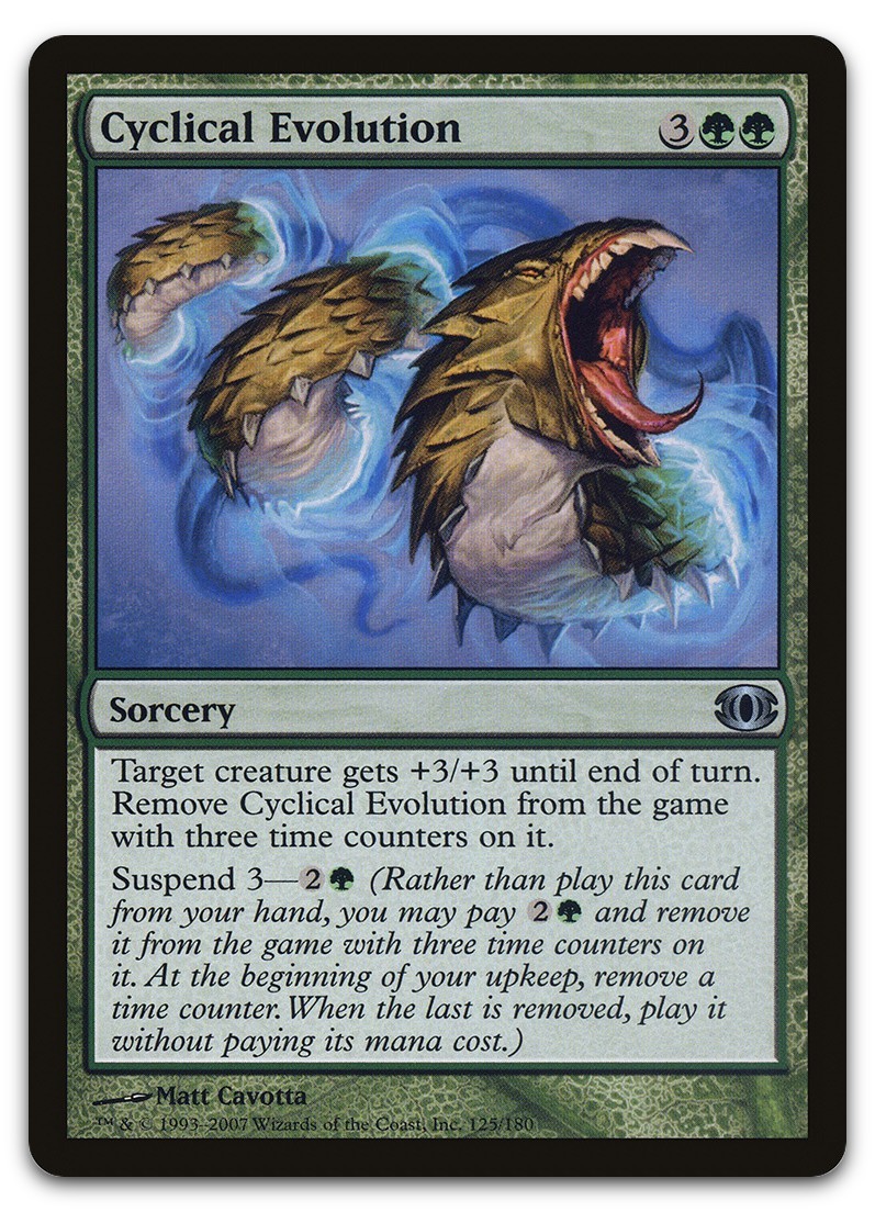 Cyclical Evolution #125 (LP) Future Sight FUT Magic MTG