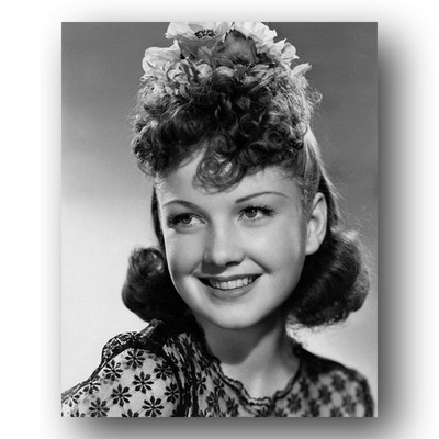 Anne Baxter Photo 8x10 Portrait Classic Hollywood Film Star-11