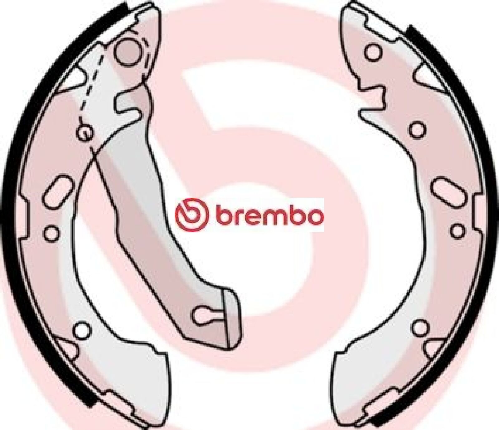 Für BREMBO S 30 503 HAM JAWS. HYUNDAI ACCENT 94-99 - Bild 2