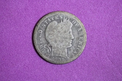 ESTATE FIND 1906 - Barber Dime!! #K58839