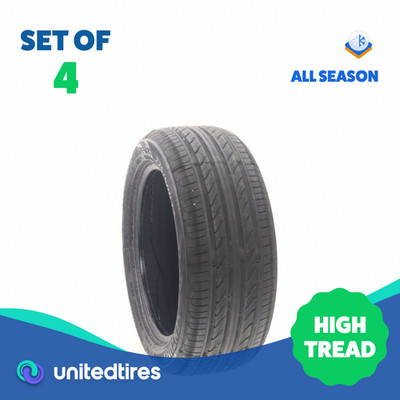 Set of (4) Driven Once 225/50ZR17 Sentury UHP 98W - 9.5/32