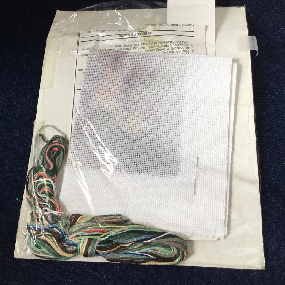 Thomas Kinkade Cross Stitch Kit, Lamplight Village, No. 50964 - Image 4 of 4