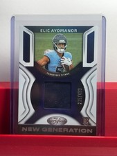 2025 Certified Elic Ayomanor New Generation RC Patch Tennessee Titans /499