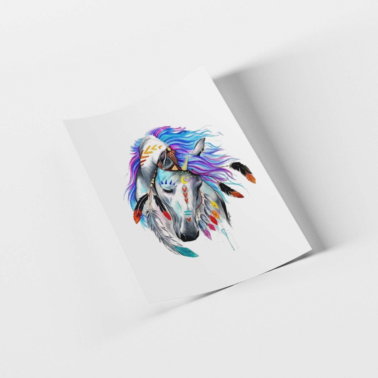 Color Splash Animals DTF Transfer Iron on Decals Set of 3 image 6