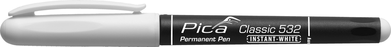 Pica Instant White Permanent Marker Pen - 532-52