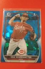 2023 Bowman Chrome Draft Sapphire Edition - Cole Schoenwetter #BDC-116 (RC)