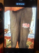 Polo by Ralph Lauren Sweatshirt and Matching Joggers Set boy's size 3T Black