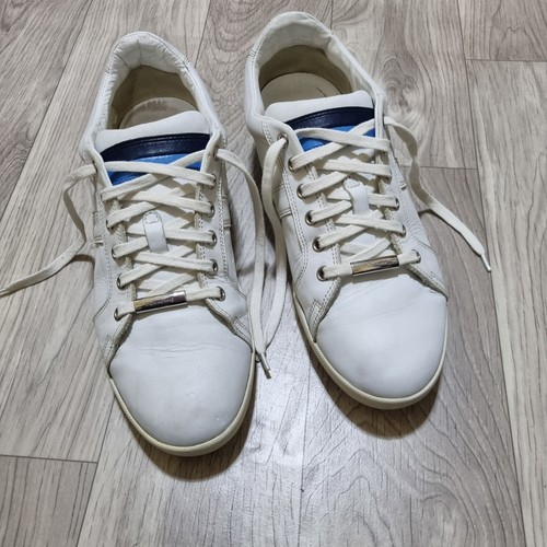 Christian Dior Homme Schuhe Herren Low-Top Weiß Dior Männer Turnschuhe Größe 10 US - Bild 7 von 15