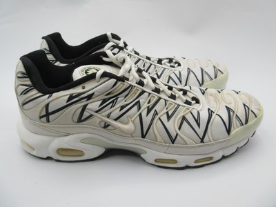 Nike Air Max Plus TN Shoes Mens Size 13 White Black 20th