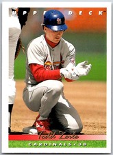⚾ 1993 Upper Deck #569 Todd Zeile St. Louis Cardinals