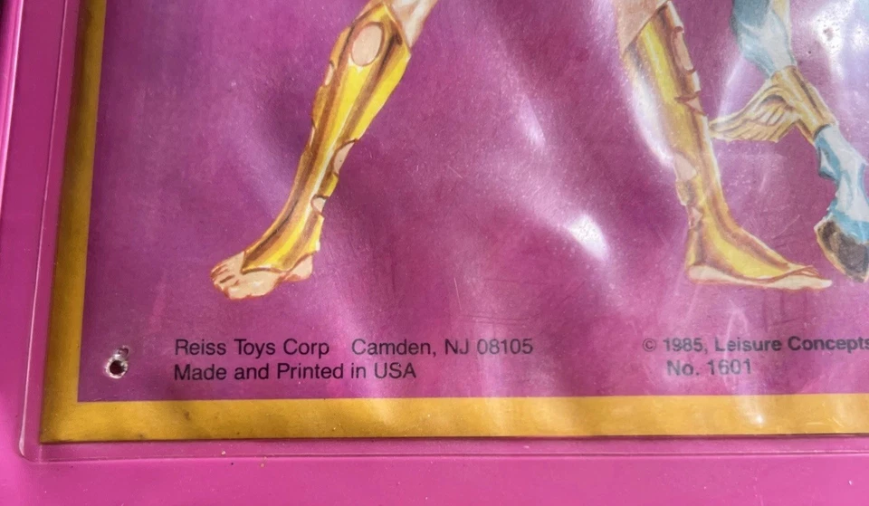 Estuche de coleccionista Galoob Golden Girl And The Guardianes Of The Gemstones 1985 Foto 2 de 4