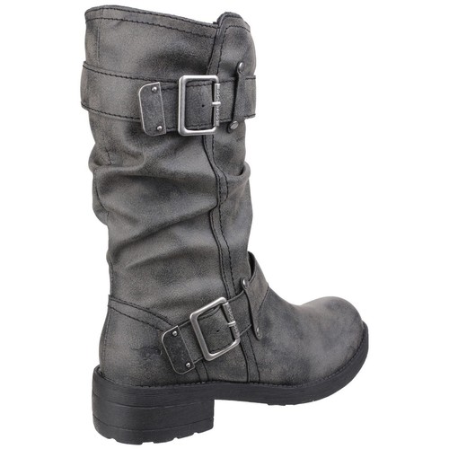 Rocket Dog Trumble Damen Schwarze Stiefel - Bild 3 von 12