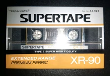NEW Vintage Radio Shack Supertape XR-90 Ferric Type I Super Hi Fi Cassette Tape